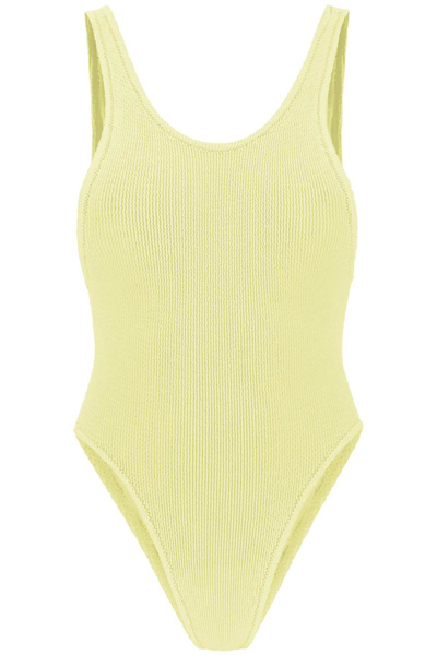 Reina Olga One-piece Swimsuits In Yellow