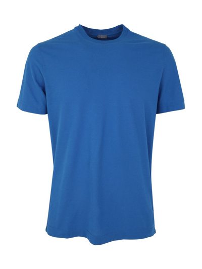 Zanone Short Sleeves T-shirt Clothing In Blue