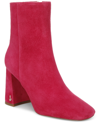 Sam Edelman Fawn Ankle Bootie Dahlia In Magenta Rose