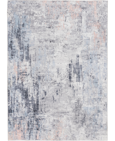 Trisha Yearwood Home Belmont Ganya 5' X 7' Area Rug In Silver