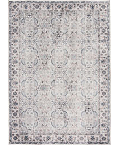 Trisha Yearwood Home Belmont Damond 7'6" X 9'6" Area Rug In Gray