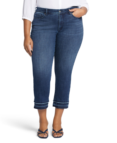 Nydj Plus Size Marilyn Straight Ankle Jeans In Inspire
