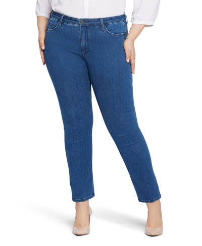 Nydj Plus Size Le Silhouette Sheri Slim Jeans In Treasured