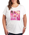 AIR WAVES TRENDY PLUS SIZE BARBIE GRAPHIC T-SHIRT