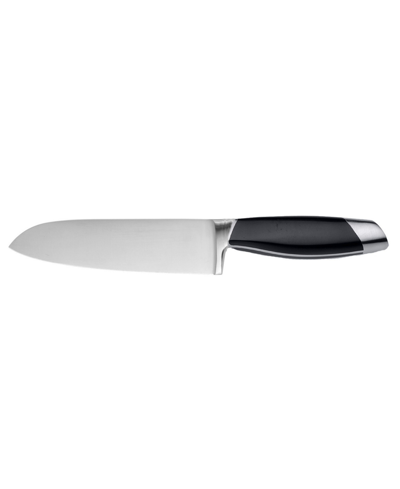 Berghoff Stainless Steel 7" Santoku Knife In Black