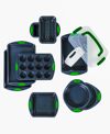 Berghoff Perfect Slice Carbon Steel 11 Piece Bakeware Set In Green