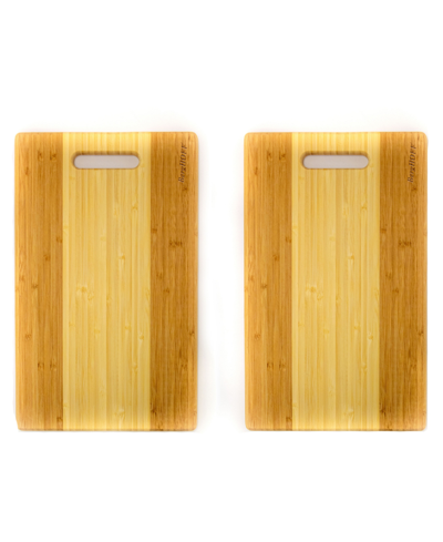 Berghoff Bamboo 2 Piece Cutting Board Set In Beige