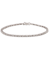 Macy's Diamond Tennis Bracelet (3/4 Ct. T.w.) In 10k White Gold In White Gold