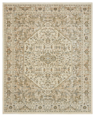 Karastan Divina Exalted 6'6" X 9'6" Area Rug In Gray