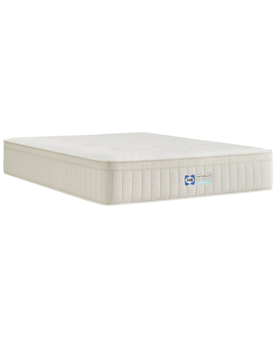 Sealy Naturals Hybrid Soft Tight Top 13" Mattress, Queen In White