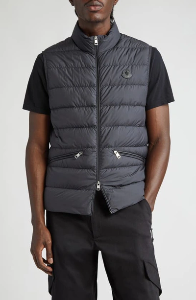 MONCLER MONCLER TREOMPAN QUILTED DOWN PUFFER VEST