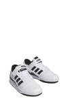 Adidas Originals Kids' Forum Low Basketball Sneaker In Core Black/ftwr White/core Black