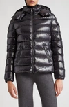 Moncler Bady Short Down Jacket In Nero