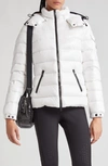Moncler Bady Padded Zipped Jacket In White