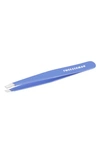 Tweezerman Lapis Blue Slant Tweezer In Blue