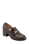 Bandolino Mayble Loafer Pump In Dark Brown