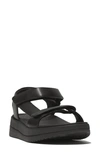 Fitflop Surff Sandal In All Black