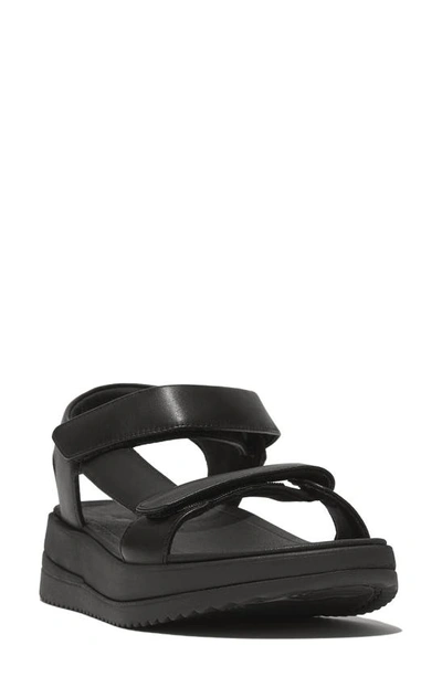 Fitflop Surff Sandal In All Black