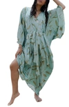 SAACHI TIE FRONT KAFTAN