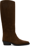 PROENZA SCHOULER BROWN BRONCO TALL BOOTS