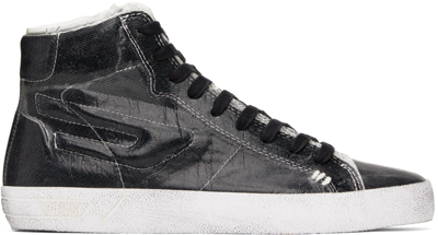 Diesel Black S-leroji Sneakers In H0144