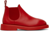 MARSÈLL RED GOMME GOMMELLO CHELSEA BOOTS