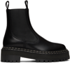 PROENZA SCHOULER BLACK PLATFORM CHELSEA BOOTS