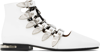 TOGA WHITE BUCKLE BOOTS