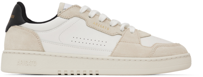 AXEL ARIGATO WHITE & BEIGE DICE LO SNEAKERS