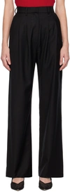 Wynn Hamlyn Black Lily Trousers In Black