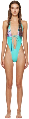MIAOU BLUE VEDA SWIMSUIT