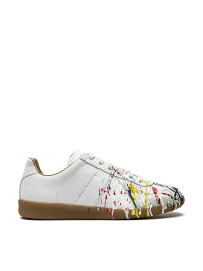 Maison Margiela Replica Painter Sneakers Shoes In White