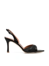 Malone Souliers 90mm Open-toe Sandals In Black