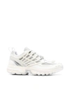Salomon Acs Pro Sneaker With Breathable Mesh Upper In White