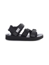 Suicoke Black Kisee-vpo Sandals In Black