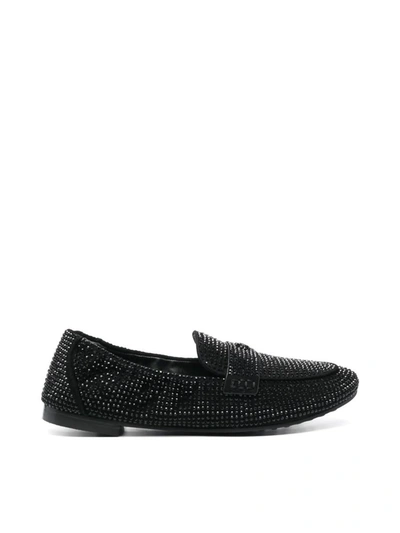 Tory Burch Ballet Loafer Shoes In Black