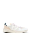 Veja V10 Suede Sneakers In Multicolour