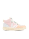 Veja V15 Leather Sneakers In Multicolour