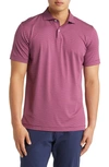 PETER MILLAR DUET STRIPE JERSEY PERFORMANCE POLO