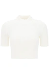 Courrèges Courreges Woman Sweater White Size M Viscose, Polyester
