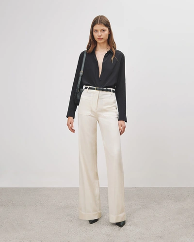 Nili Lotan Christophe Pant In Black