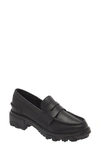 Rag & Bone Black Shiloh Loafers In Black
