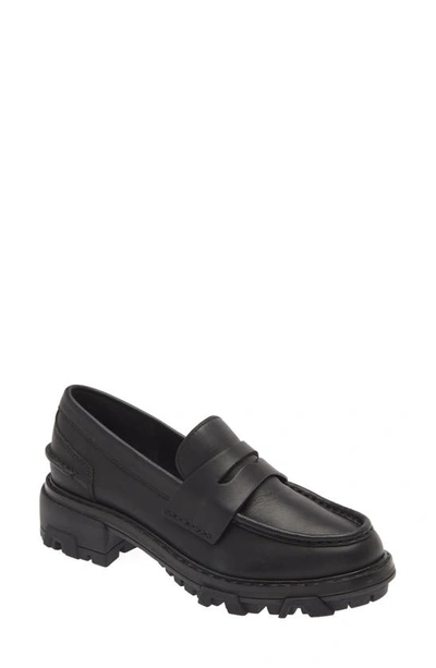 Rag & Bone Black Shiloh Loafers