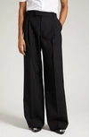 ALEXANDER MCQUEEN OVERSIZE PLEATED BAGGY WOOL TROUSERS