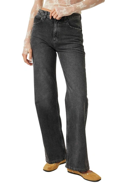 FREE PEOPLE TINSLEY BAGGY HIGH RISE JEANS
