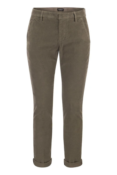 Dondup Gaubert - Slim Milleraies Trousers In Turtledove