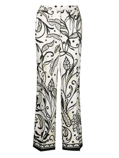 F.R.S FOR RESTLESS SLEEPERS F.R.S. - FOR RESTLESS SLEEPERS PRINTED SILK TROUSERS