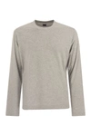 FEDELI FEDELI EXTREME - CREW-NECK T-SHIRT WITH LONG SLEEVES