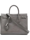 Saint Laurent Small Sac De Jour Tote In Grey