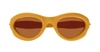 Bottega Veneta Bv1162s-004 - Orange Sunglasses In Nd